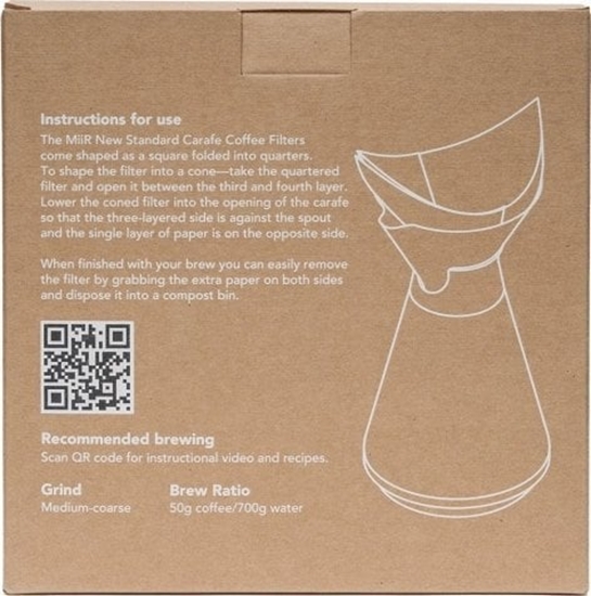 Picture of MiiR Miir - Filtry do zaparzacza New Standard Carafe 100 sztuk