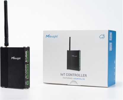 Picture of MILESIGHT Milesight UC300-L05EU Bramka IoT w technologii LTE do odczytu innych interfejsów przemysowych RS232 RS485 4*DI 2*DO 4*AI 2*PT100 MODBUS RTU TCP UDP AWS MQTT