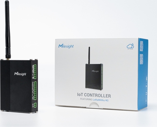 Picture of MILESIGHT Milesight UC300-L05EU Bramka IoT w technologii LTE do odczytu innych interfejsów przemysowych RS232 RS485 4*DI 2*DO 4*AI 2*PT100 MODBUS RTU TCP UDP AWS MQTT