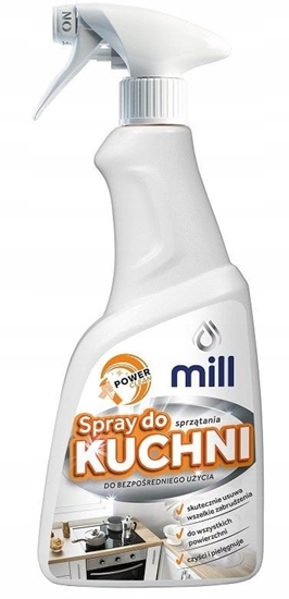 Picture of MILL KITCHEN Spray do czyszczenia kuchni, produkt do sprztania 555 ml (opak.zb 6 szt.)