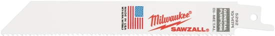 Изображение MILWAUKEE BRZESZCZOT S BIMETAL 150mm 10/14T /5szt.