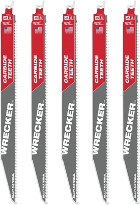 Изображение MILWAUKEE BRZESZCZOT S TCT WRECKER Z WGLIKIEM 300mm/6T /5szt.