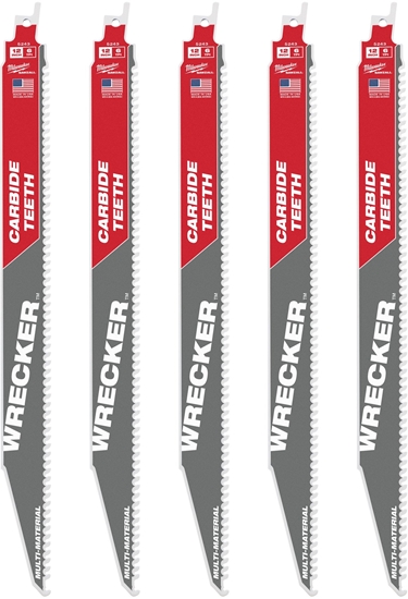 Изображение MILWAUKEE BRZESZCZOT S TCT WRECKER Z WGLIKIEM 300mm/6T /5szt.