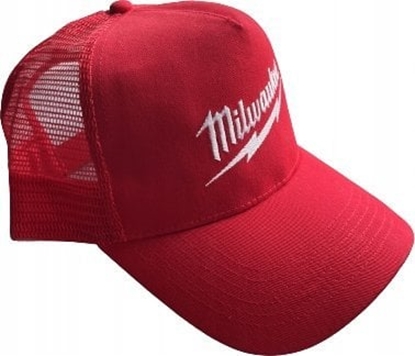 Изображение MILWAUKEE CZAPKA Z DASZKIEM CZERWONA L/XL