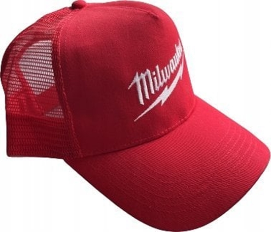 Изображение MILWAUKEE CZAPKA Z DASZKIEM CZERWONA L/XL