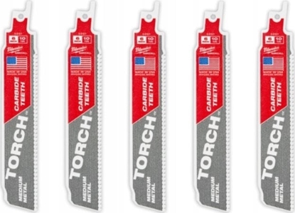 Изображение Milwaukee MILWAUKEE BRZESZCZOT DO PIY SZABLASTEJ 150 TCT TORCH /5szt.