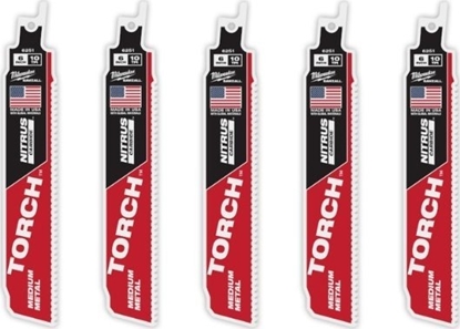 Изображение Milwaukee MILWAUKEE BRZESZCZOT DO PIY SZABLASTEJ 150 TCT TORCH NITRUS/5szt.