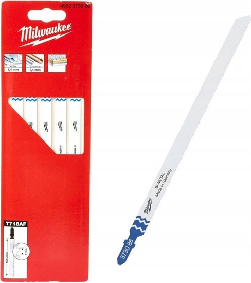 Picture of Milwaukee MILWAUKEE Brzeszczoty do metalu 155mm/1 dugie