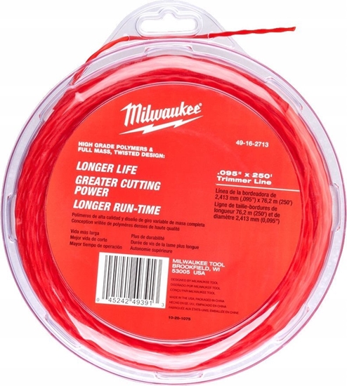 Picture of Aukla trimmerim Milwaukee 49162713; 2,3 mm x 76 m