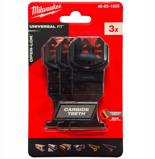 Изображение Zāģēšanas asmens Milwaukee 48851503; 35x38 mm; 3 gab.