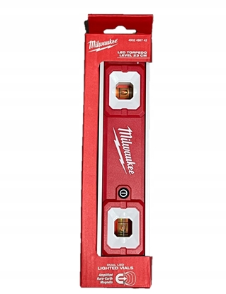 Attēls no MILWAUKEE POZIOMICA TORPEDO Z OWIETLENIEM LED