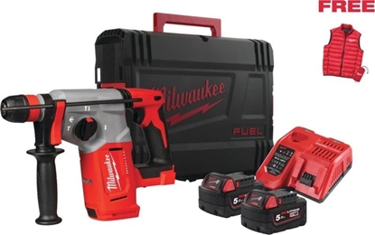 Изображение MILWAUKEE. BATTERY HAMMER M18BLHXMC-502X + LAMP AND SLEEVE