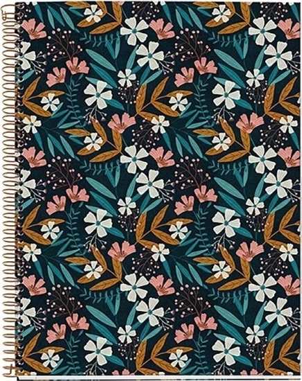 Picture of MIQUELRIUS Koozeszyt MIQUELRIUS NB-4, A4 120 kart., kratka, flowers wildflowers, mix kolorów