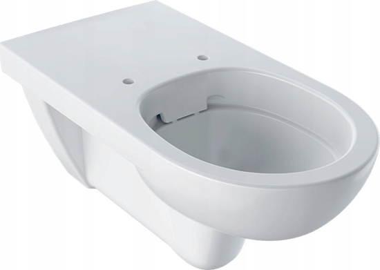 Изображение Miska WC Geberit Geberit Selnova Comfort Wiszca miska WC, lejowa, B35.5cm, H34cm, T70cm, duga, Rimfree (niepenosprawni) [16]