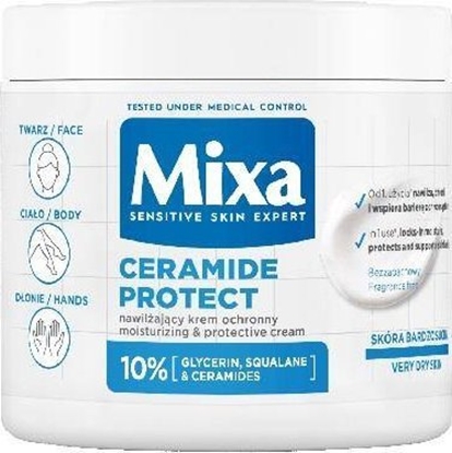 Picture of Mixa Ceramide Protect nawilajcy krem ochronny do twarzy doni i ciaa 400ml