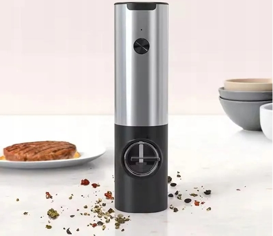 Picture of Mynek do przypraw Promis Elektryczny mynek do pieprzu soli przypraw Promis MP36 akumulatorowy adowanie USB