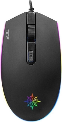 Picture of Mysz Inca INCA Gaming Maus IMG-GT13   1200 DPI, RGB, 4 Tasten, USB, SW retail