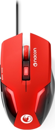 Изображение Mysz Nacon GM-105 czerwona (PCGM-105RED)