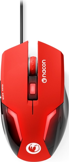 Изображение Mysz Nacon GM-105 czerwona (PCGM-105RED)