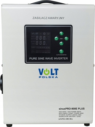 Picture of ML Przetwornica VOLT POLSKA SINUSPRO 900E PLUS 12V 600/900W LiFePO4, MENU