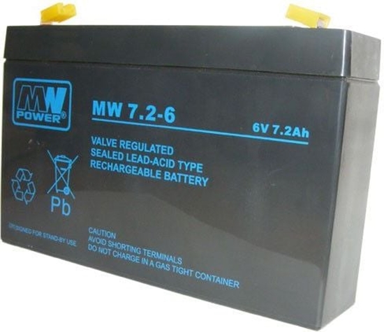 Изображение MN POWER Pb 6V 7,2Ah (MN/6V-7.2AH)