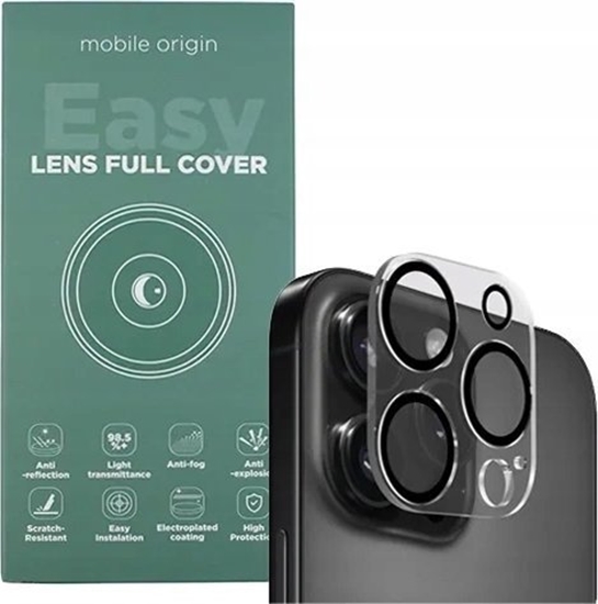 Изображение Mobile Origin Szko hartowane na aparat do Apple Easy Lens Full Cover - iPhone 14 Pro / 14 Pro Max