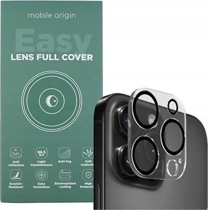 Изображение Mobile Origin Szko hartowane na aparat do Apple Easy Lens Full Cover - iPhone 14 / 14 Plus