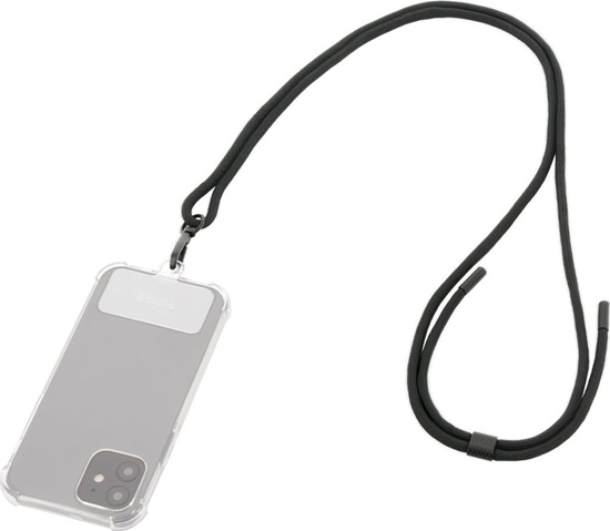 Picture of Mobilis Mobilis Universal Removable Lanyard -75cm- Black - Soft Bag