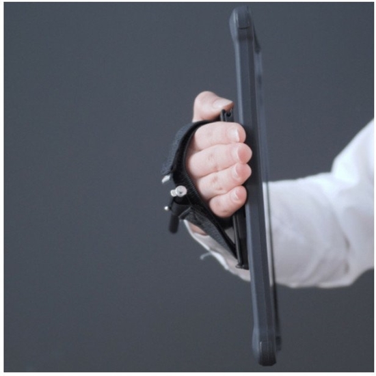 Picture of mobilis PROTECH - CASE + 360 HANDSTRAP/+ KICKSTAND FOR GALAXY TAB A9+