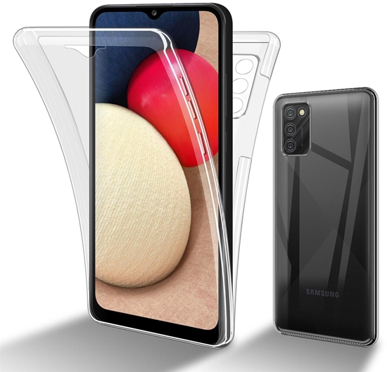 Picture of Mocco Acrylic Back Case Silicone Case for Samsung Galaxy A02S Transparent