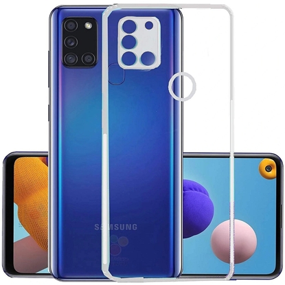 Picture of Mocco Ultra Back Case 1 mm Silicone Case for Samsung Galaxy A21 Transparent