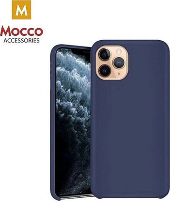 Attēls no Mocco Ultra Slim Soft Matte 0.3 mm Silicone Case for Apple iPhone XS MAX Blue