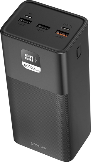 Изображение Powerbank PROOVE Mocny Powerbank Podróny 40000mah 100w 3x Usb Usb-a 1x Usb-c Type-c Proove / Giant