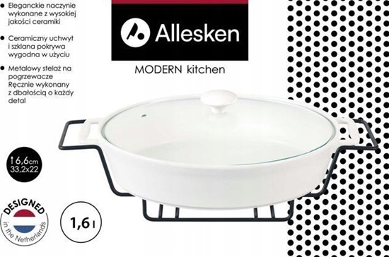 Picture of MODERN KITCHEN Naczynie Z Podgrzewaczem 1,6l 33,2x22xh6,6cm