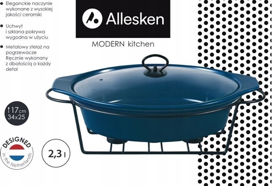 Picture of MODERN KITCHEN Naczynie Z Podgrzewaczem 2,3l 34x25xh17cm