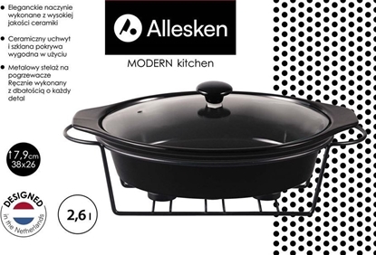 Attēls no MODERN KITCHEN Naczynie Z Podgrzewaczem 2,3l 38x26x7,9cm