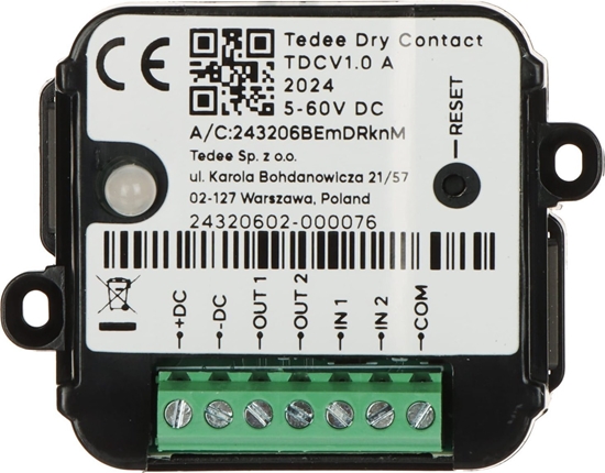 Picture of MODU PRZEWODOWY DO ZAMKÓW TEDEE-DRY-CONTACT Tedee GERDA