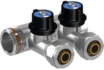 Attēls no Modu rozdzielacza antykamienny, 3/4GZ x 3/4GW, 2 x 16