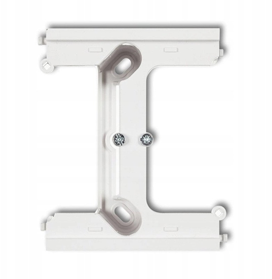 Picture of Modu rozszerzajcy Karlik Deco/Mini 25DPU-2 puszk natynkow pojedyncz skadan do ramek wielokrotnych biay mat