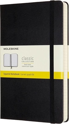 Attēls no Moleskine Notes Classic 13x21 tw. kratka czarny