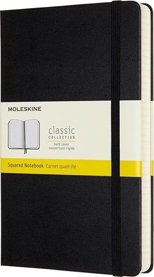 Picture of Moleskine Notes Classic 13x21 tw. kratka czarny