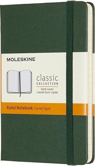 Picture of Moleskine Notes Classic 9x14 tw. linie - myrtle zielony