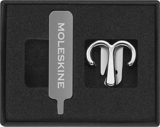 Изображение Moleskine Przypinka MOLESKINE, baran, srebrna