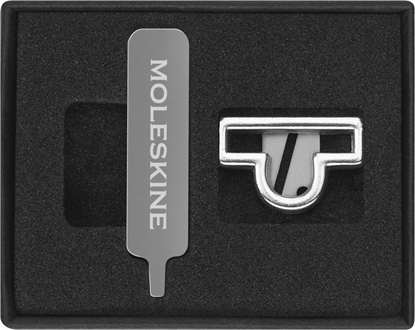 Изображение Moleskine Przypinka MOLESKINE, waga, srebrna