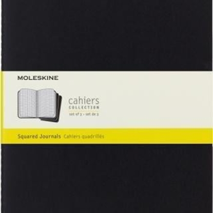 Attēls no Moleskine ZESTAW 3 ZESZYTÓW MOLESKINE CAHIER JOURNALS XL (19X25CM) W KRATK