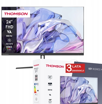 Изображение LCD Monitor|THOMSON|24 "|1920 x 1080 pixels|Full HD|Native aspect ratio 16:9|LED|Flat|M24FB2Y14
