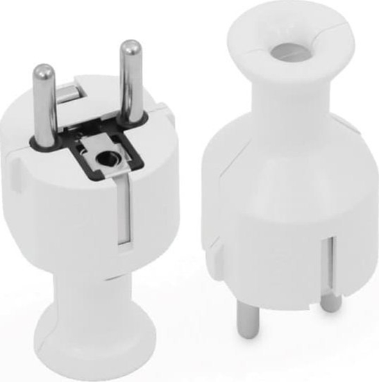 Picture of Montis Wtyczka prosta rozbieralna WT-40 biaa Montis MT020-B Produkt POLSKI