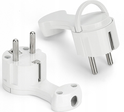 Attēls no Montis Wtyczka rozbieralna ktowa paska WT-16UP Montis MT093 biaa