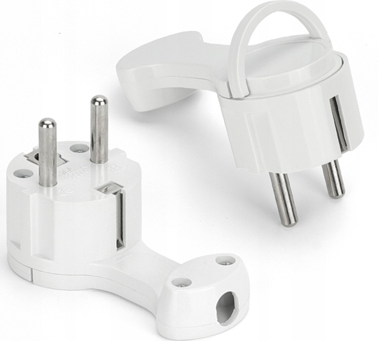 Picture of Montis Wtyczka rozbieralna ktowa paska WT-16UP Montis MT093 biaa