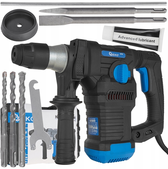 Picture of Motowiertarka  mot udarowy 1500W 6J SDS+ /walizka/ (2)